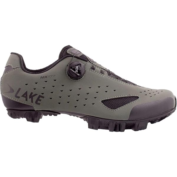 Amazon.com | Lake Cx177 Wide Cycling Shoe - Men's Matte Grey/Black