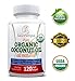 Mother Nature's Original Organic Extra Virgin Coconut Oil ✜ Home Health Aide Digestive Support, Healthy Energy & Weight Loss ✜ Best Supplements for Essential Fatty Acids ✜ 120 Caps (60 Day Supply)
