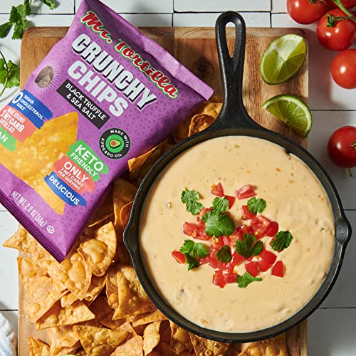 Mr. Tortilla's Crunchy Tortilla Chips KetoFriendly Vegan Snack Chips