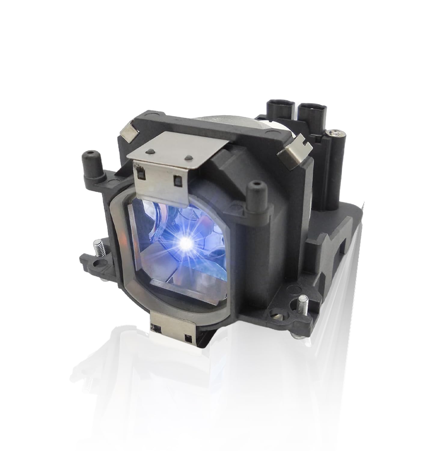 Poxtedsr Replacement Projector Lamp Bulb with Housing Compatible withLMP-H130