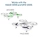 Force1 UFO 3000 and UFO 4000 Drone Batteries - 2 Pack 3.7v 500mAh LiPo Drone Battery UFO 3000 and UFO 4000 Quadcopter Drones