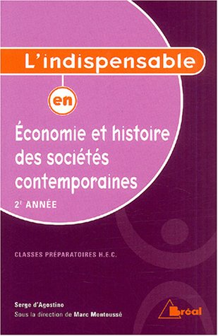 L' indispensable en économie et histoire des sociétés contemporaines