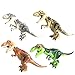 Longshow High Simulation Dinosaur - Hot Large Indominus Rex Dinosaur Toy Jurassic World Dinosaur Figure Blocks Static Dinosaur Figures Decoration Raptor Toys Set CE