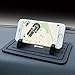 First Generation,IPOW New Silicone Pad Dash Mat Cell Phone Car Mount Holder Cradle Dock For Phone Samsung S5/S4/S3/iPhone 4/5/5s/6/6S(plus) and GPS,BlackTable PC Holder