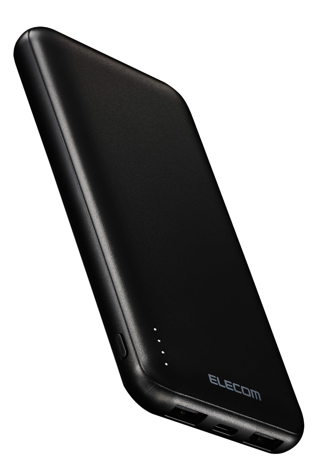 エレコム モバイルバッテリー 10000mAh 15W 3ポート Type-C×1 USB-A×2 microB(入力専用) 機内持ち込み可 PSE技術基準適合 ブラック EC-C37BK