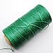284yrd green Leather Sewing Waxed Thread 150D 1mm Leather Hand Stitching 125g