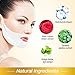 POP MODERN.C Double Chin Reducer V Line Lifting Mask V Shape Slimming Lifting Band Patch for Face and Chin Line Neck Mask Tightening Firming Moisturizing Facial Mask Christmas Gift for Women Gift