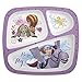 Zak Designs Sofia The First 3-section Kids Plate, Princess Sofia