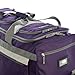 Olympia U.S.A. 33 inch Jumbo Size 8 Pockets Wheeled Rolling Duffel Bag Water Resistant Luggage Lightweight Travel Suitcase with Retractable Handle