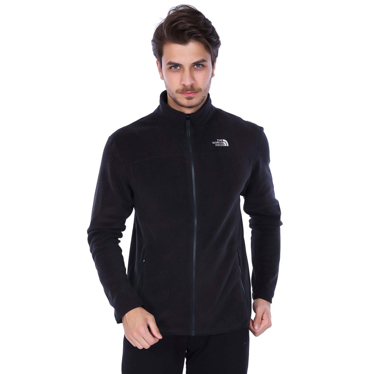 The North Face Men Men's 100 Glacier Jacket - TNF Black, M