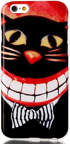 iPhone 6s Case,iPhone 6 Case,Winfrey [Big Mouth Cat] Attractive [Scratch Resistant] Fashion Design TPU Rubber Gel Ultra Thin Skin Case Cover for Apple iPhone 6s /iPhone 6