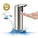 Automatic Soap Dispenser, Evantek Touchless Hand Sanitizer Dispenser, IR Infrared Motion Sensor Hand Free Liquid Dish Soap for Kitchen and Bathroom (NEWEST VERSION)