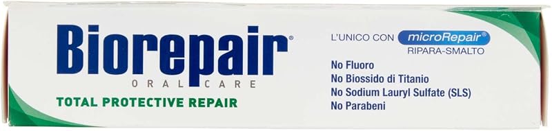 : "Total Protective Repair" Toothpaste with microRepair, New Formula - 2.5 Fluid Ounce (75ml) Tube [ Italian Import ] — foto 6 de 8