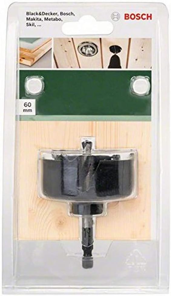 Bosch Accessories Halogen Hole Saw (Diameter 60 mm), Black