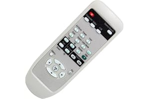 RLSALES General Replacement Remote Control for 151506800 145663900 Fit for Epson H605B 3LCD Projector