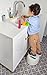 Kids Step Stool for Toddlers Bathroom & Potty Training, Boy or Girl Children Bathroom Stool Anti-Slip Top and Bottom Safety Wide for Potty Training | Easy to Clean | eBook