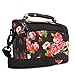 USA Gear Bridge Camera Bag Floral w/Protective Neoprene Material, Rain Cover and Adjustable Dividers Works W/Nikon Coolpix B500 / Canon PowerShot SX60, SX530 / Panasonic Lumix FZ80 & More