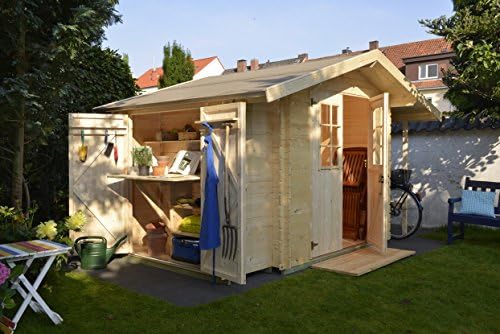 Lillevilla Lv128 0 Gartenhaus Holz Naturfarben 362 X 263 X 226 Cm Amazon De Garten