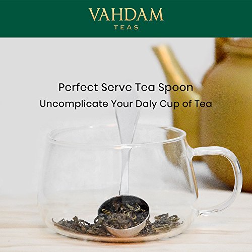 image for VAHDAM, Perfect Serve Tea Spoon | Stainless Steel Tea Scoop | PERFECT 