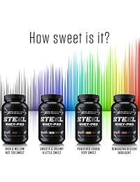 Suplementos de acero Whey-PRO proteína de suero en polvo Suplemento apoya Lean Muscle...