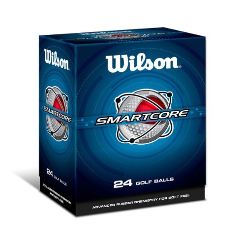 Wilson Smart Core Golf Ball - Pack of 24 (White)