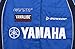 JH DESIGN GROUP Women's Yamaha Racing Embroidered Crew Shirts in Blue & Red (X-Large, Blue)