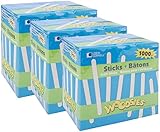 Loew Cornell 1021254 Woodsies Craft Sticks, 1000-Piece (3)