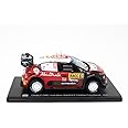 OPO 10 - 1/24 Scale Model car Compatible with Citroen C3 WRC - Loeb-Elena - Rally RACC Catalunya-Costa Daurada 2018 - WRC502
