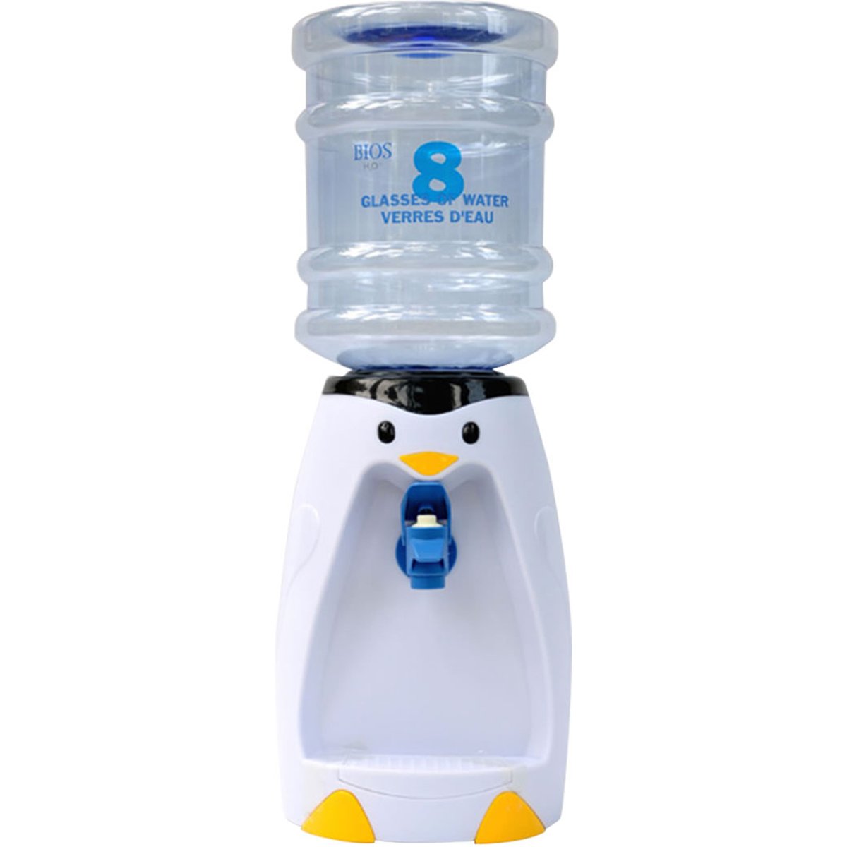 LONGLISHENG 2.5L Capacity Desktop Water Dispenser with Bottle with Food Grade Silicone Tube