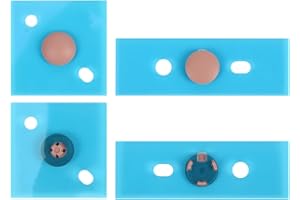 KBRPARTS 4PC Rubber Feet Replacement for Microsoft Surface Laptop 3 4 5, Replacement Anti Slip Surface Laptop 5 4 3 Rubber Feet, Rose Gold