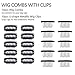 Wig Making Value Kit I J C Shape Needles Weaving Thread T-Pin Needle Wig Combs Clips Sewing Scissors Hair Comb Styling Hair Clips Elastic Spool Elastic Bands Dome Cap Middle Part Rose Lace Wig Capsthumb 4