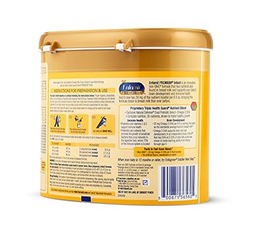 Enfamil PREMIUM Non-GMO Infant Formula Reusable Powder Tub,