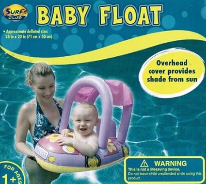 baby float with cover
