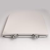 Roca Dama Senso Toilet Seat White 801511004 Replacement with Hinges view 2