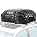 rabbitgoo Rooftop Cargo Carrier Car Roof Cargo Bag Easy to Install Straps - Waterproof Soft Shell Luggage Rack Bag on Car Topper 15 Cubic Feet