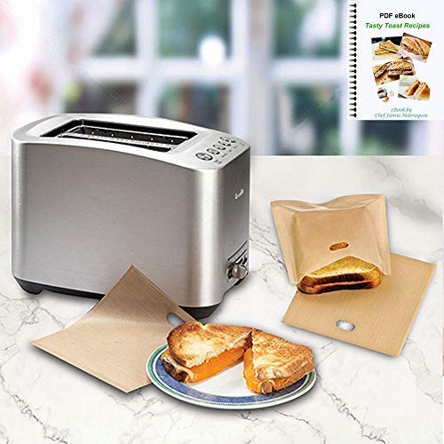 2 ekSel+Stick+Reusable+Toaster+Bags