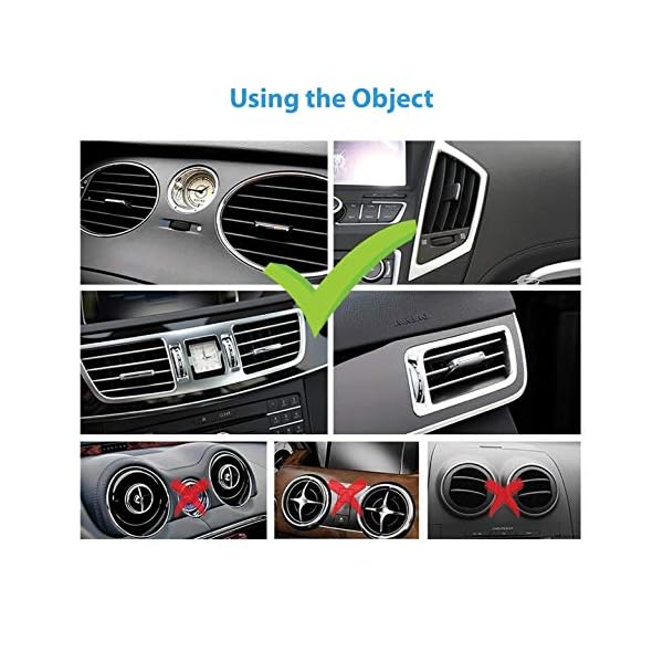 Beam Electronics Car Phone Holder Mount, Phone Car Air Vent Mount Holder Cradle Compatible for iPhone 12 11 Pro Max XS… - Imagen 7