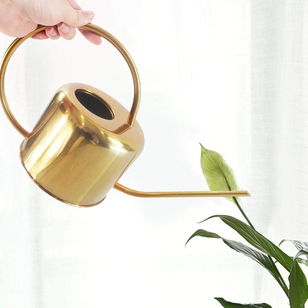 energeti Brass watering can Metal Plant Sprayer Mister Gold Garden Tool Small for Flowers and Succulents 1300ml home European gardening watering can small watering can