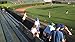Stadium Seat 2-Pack - Bleacher Cushion Set with Padded Back Support, Armrests, 6 Reclining Positions, and Portable Carry Straps by Home-Complete