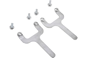 NIXFACE Rear Bar Pin Flag Nut Fit for 1984-2001 Jeep Cherokee XJ 1082