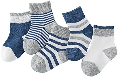 Pinwang liner socks and casual socks for boys and girls 4-6 years old #PWZ07(navy)