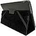 iGadgitz U2774 PU Leather Folio Case Cover with Multi-Angle Viewing Stand and Auto Sleep/Wake Plus Screen Protector Compatible with Asus Transformer Book T100, T100T and T100TA 10.1