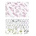 Washi Paper Stiker Set (4 Pack, 160 Pieces) Kawaii Girl Boy Daily Life Sports Emotion Feelings Dating Adhesive Sticker Decorative Label for Scrapbooking Art Project Stationery DIY Craft Planner