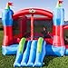 Blast Zone Sidekick - Inflatable Bounce House with Blower - Premium Quality - Holds 6 Kids - With Ball Pit