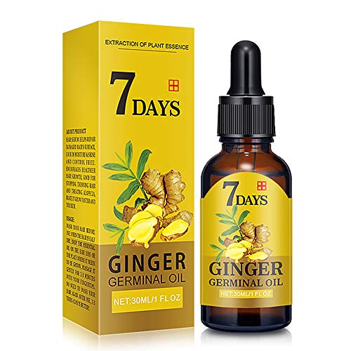DAGEDA Upgrade Ginger Hair Growth Oil, Hair Growth Treatment for Women Men With Thinning Hair Loss Serum for Healthier, Thicker, Longer Hair, Repairs Hair Follicles, Promotes Hair Regrowth（30ml）