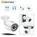POE Security IP Camera，Jennov 1080P Bullet Surveillance Camera with 3.6mm Lens Night Vision Free Remote View App Motion Detection IP66 Weatherproof Outdoor & Indoor