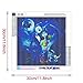 Leezeshaw 5D DIY Diamond Painting by Number Kits Fameless Rhinestone Embroidery Paintings Pictures for Home Decor - Jack 40x40cm