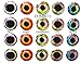 Brule 3-D Hard Epoxy Eyes (Combo1, 5mm)