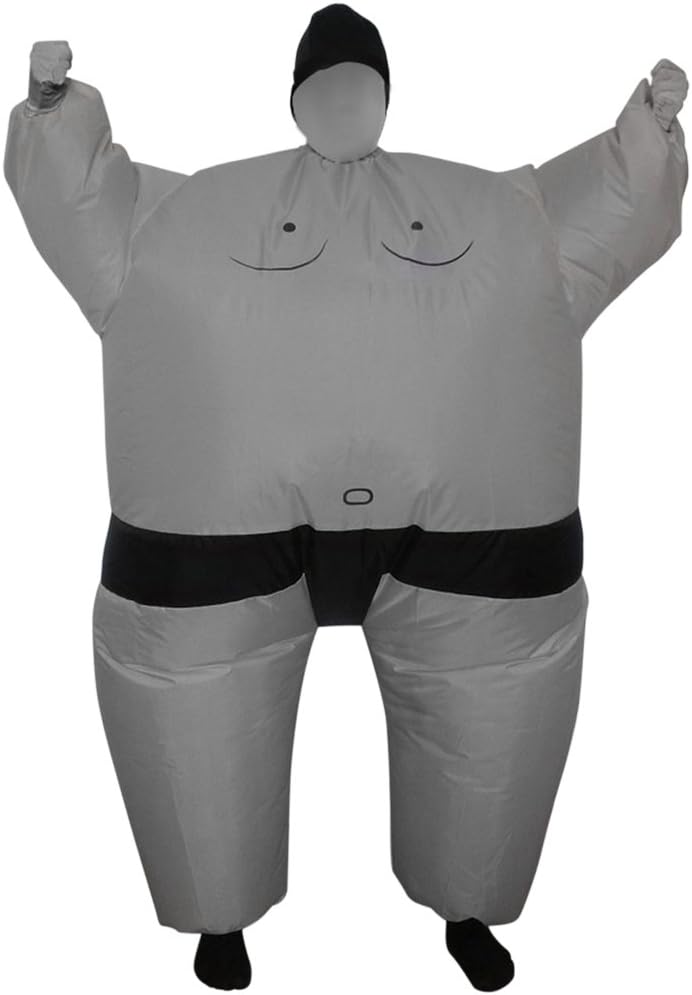 Green Man Factory Adult Inflatable Sumo Body Suit