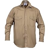 Flame Resistant FR Welding Shirt - 100% C - 9 oz